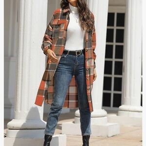 Wool Plaid Jacket